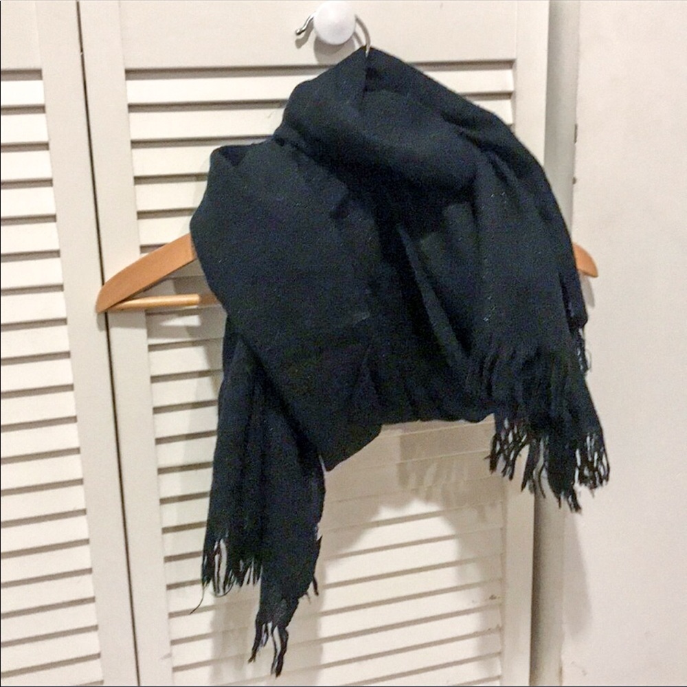 Calvin Klein Black Shimmer Scarf